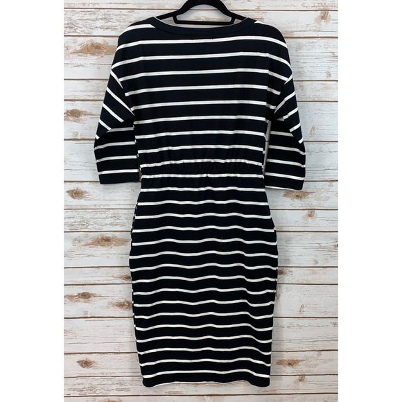 Moyabo 3/4 Sleeve Casual Office Pencil Dress - Picture 6 of 7